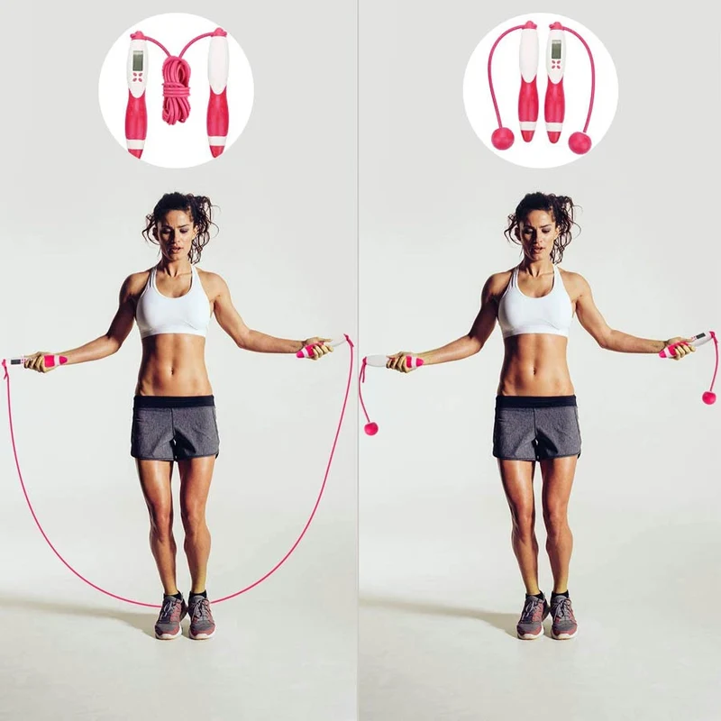 Elektronisches Zähl-Springseil für zwei Zwecke, Größe: 175*29mm