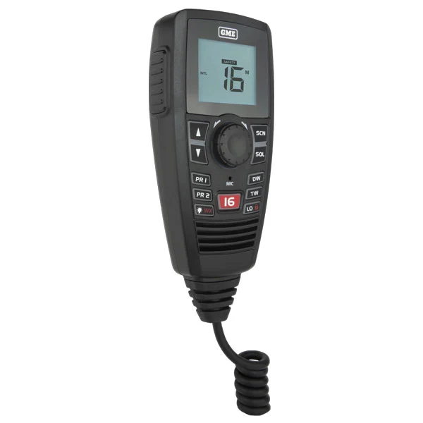 GME MC750B WP LCD Speaker Mic (Black)
