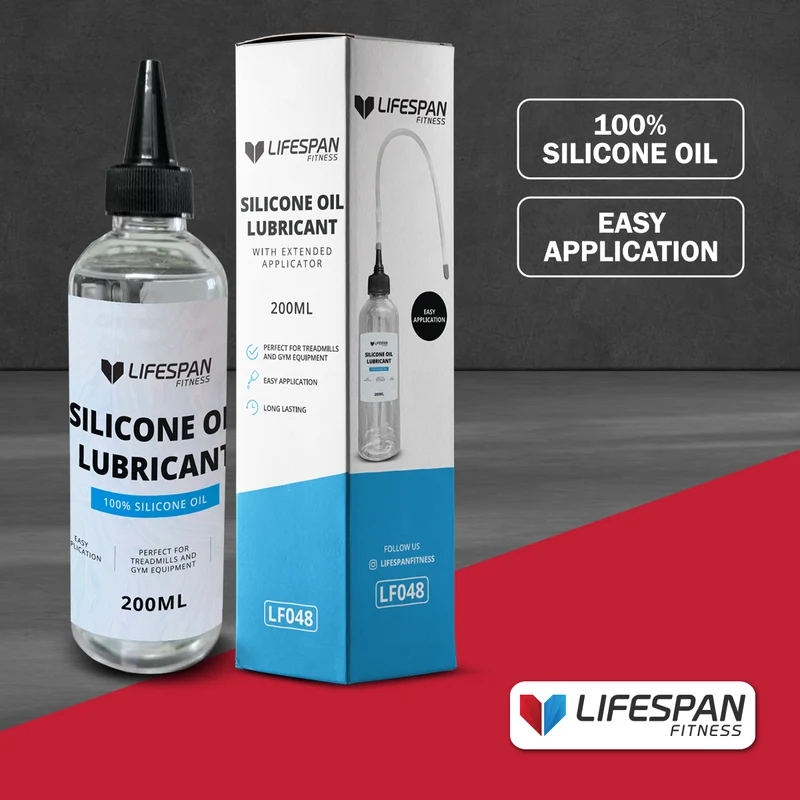 Lifespan Fitness Silicone Oil 200ML Lubricant with Extended Applicator