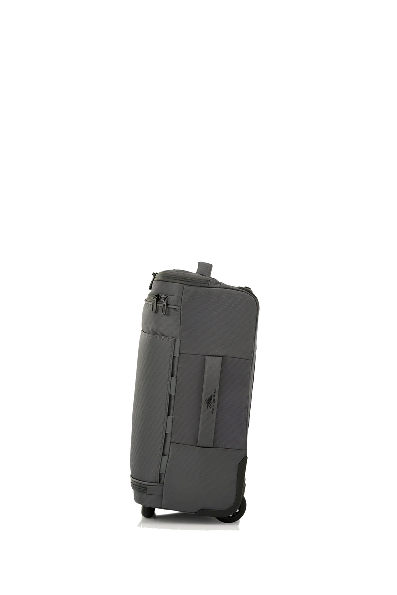 High Sierra Cross Season Pro Wheeled Duffle 55cm (Ash Grey)