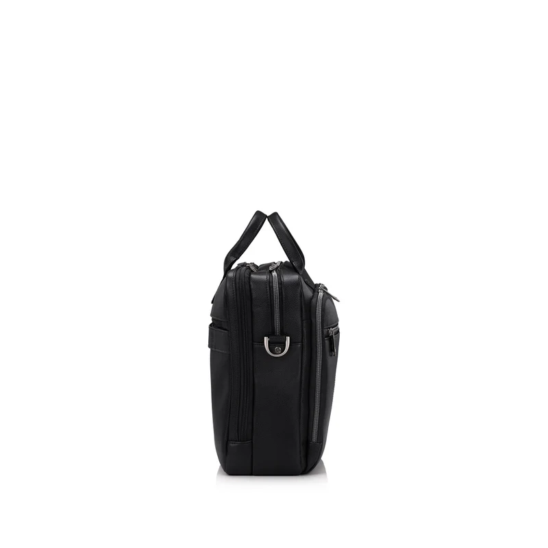 Samsonite Classic Leather Toploader (Black)