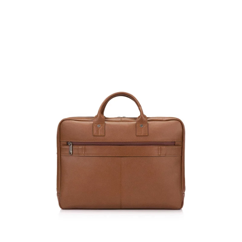 Samsonite Classic Leather Toploader (Cognac)