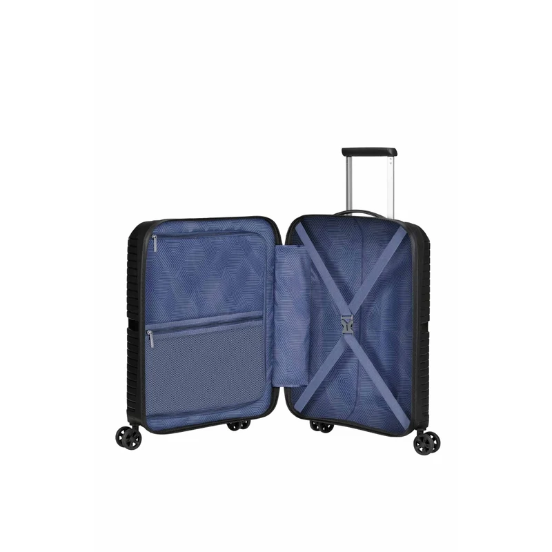 American Tourister Airconic Front Opening Onyx Black (Small)