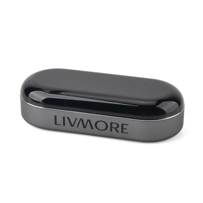 LIVMORE 4-in-1 EMS Impuls Massagegerät, kabellos, 9 Intensitätsstufen, grau