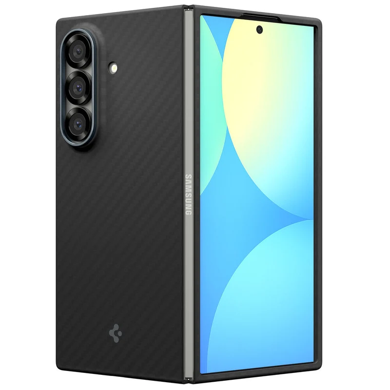 Spigen Samsung Galaxy Z Fold 7 Air Skin Aramid Case - Black