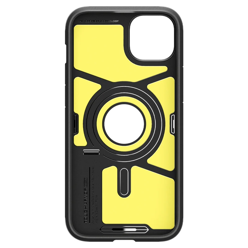 Spigen Apple iPhone 15 Tough Armor (MagFit) Case - Black