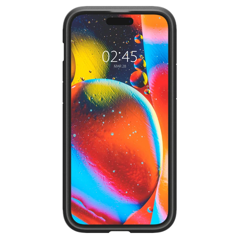 Spigen Apple iPhone 15 Tough Armor (MagFit) Case - Black