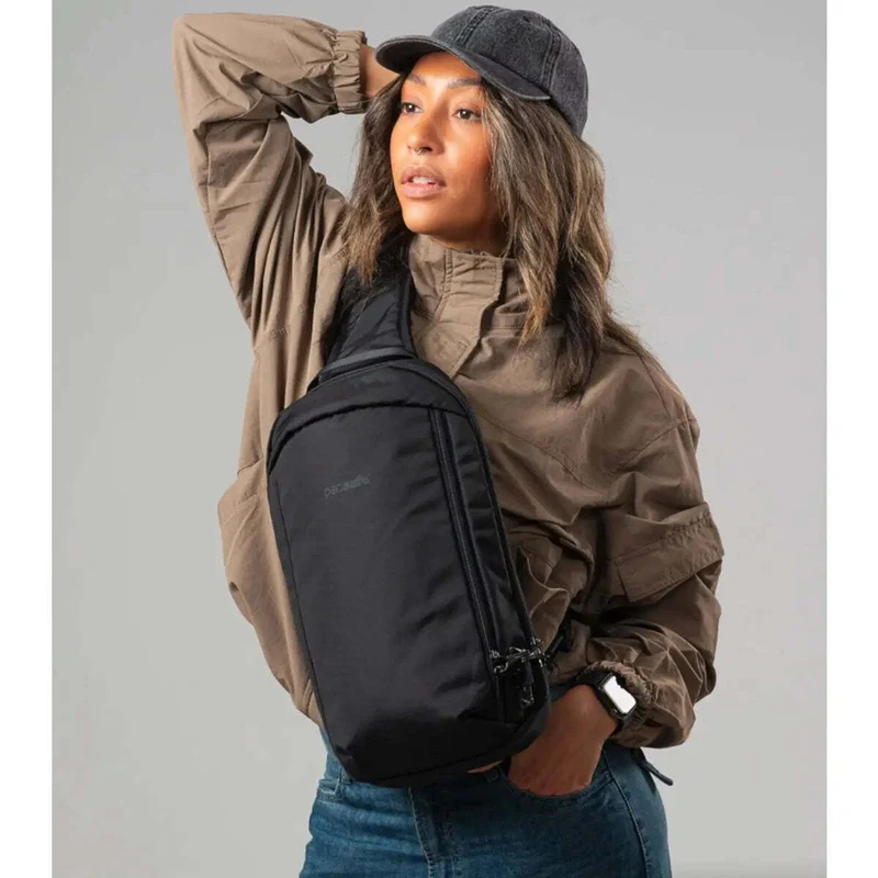 Pacsafe Vibe 325 Anti-Theft 10L Slingpack - Jet Black