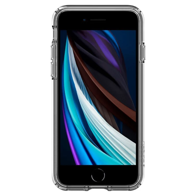 SPIGEN Ultra Hybrid Case for iPhone SE 2022/SE 2020/8/7 (Crystal Clear)
