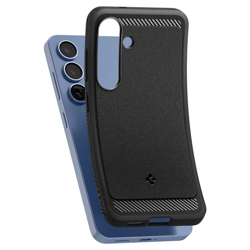 SPIGEN Rugged Armor MagSafe Case for Galaxy S25 (Black)
