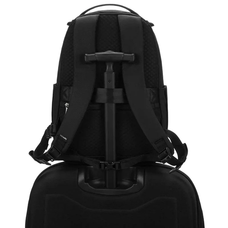 Pacsafe V All-Around 16L Anti-Theft 13" Laptop Backpack - Jet Black