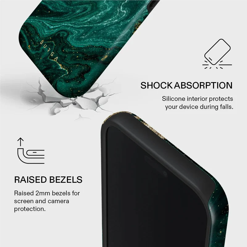 Burga MagSafe Case for iPhone 17 Pro Max (Emerald Pool)