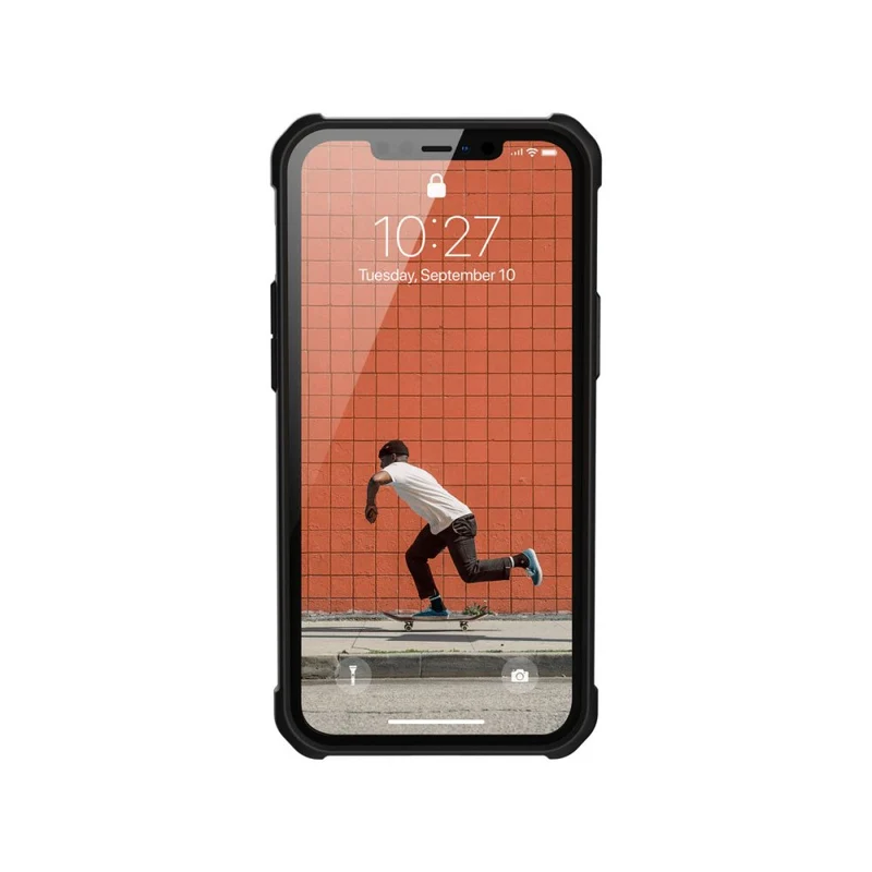 UAG Metropolis LT Phone Case for iPhone 12 Pro Max - SATN ARMR Black - SATN ARMR Black