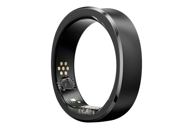 RingConn Gen 3 Smart Ring - Size 7 (Matte Black)