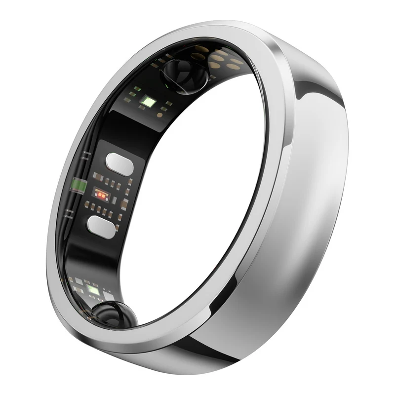 RingConn Gen 3 Smart Ring - Size 12 (Future Silver)