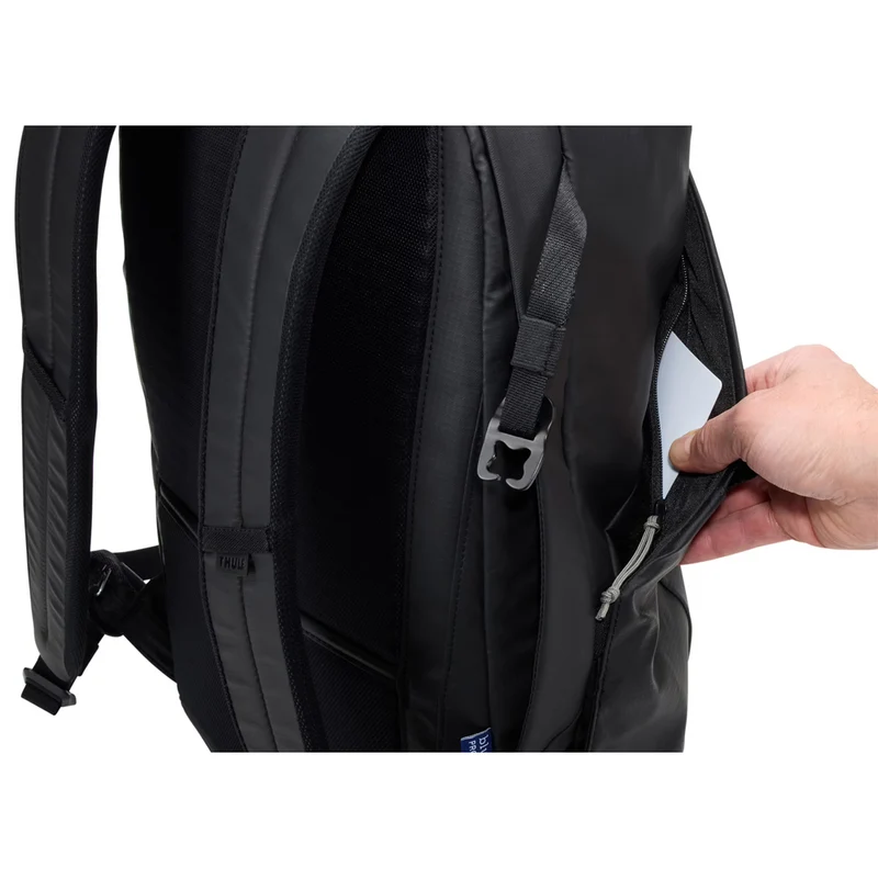 Thule Tact Backpack Bag Travel Rucksack with Laptop Sleeve 16L Black