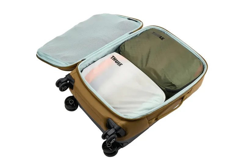 THULE Packing Cube Set Compression Travel Storage Bags Duo 2x (Small and Medium) Green