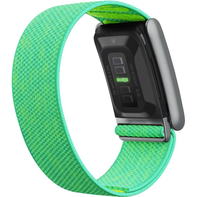WHOOP SuperKnit Accessory Band 5.0 – Compatible with One and Peak (Lime)