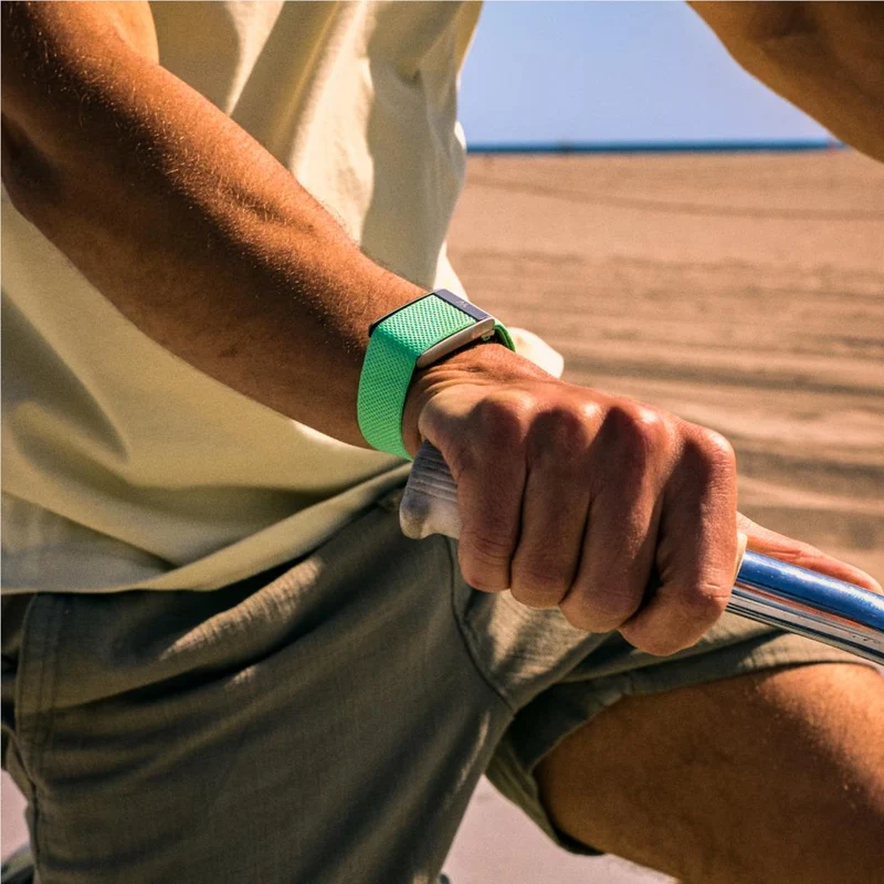 WHOOP SuperKnit Accessory Band 5.0 – Compatible with One and Peak (Lime)