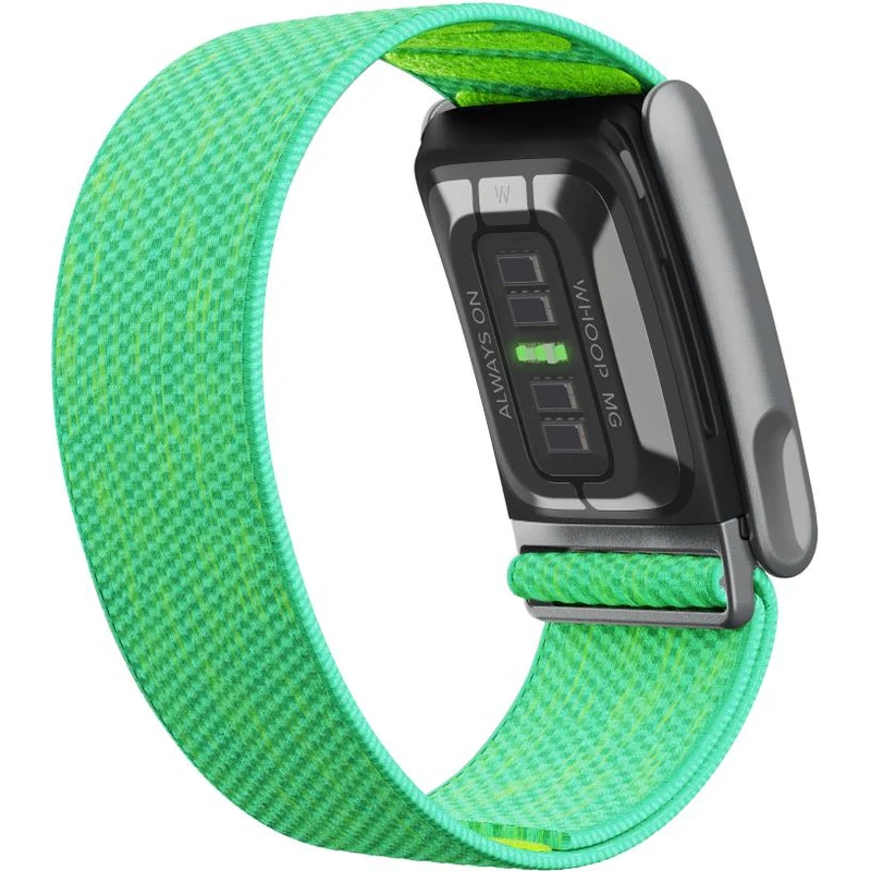 WHOOP SuperKnit Accessory Band MG – Compatible with Life (Lime)