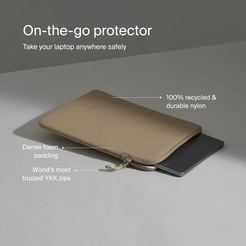 Urth Naos 13/14" Laptop Sleeve (Black)