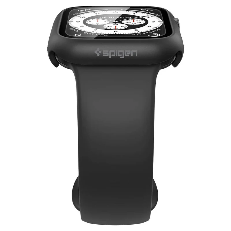Spigen Apple Watch SE3/SE2/6/SE/5/4 40mm Thin Fit 360 Case with Screen Protector (Black)