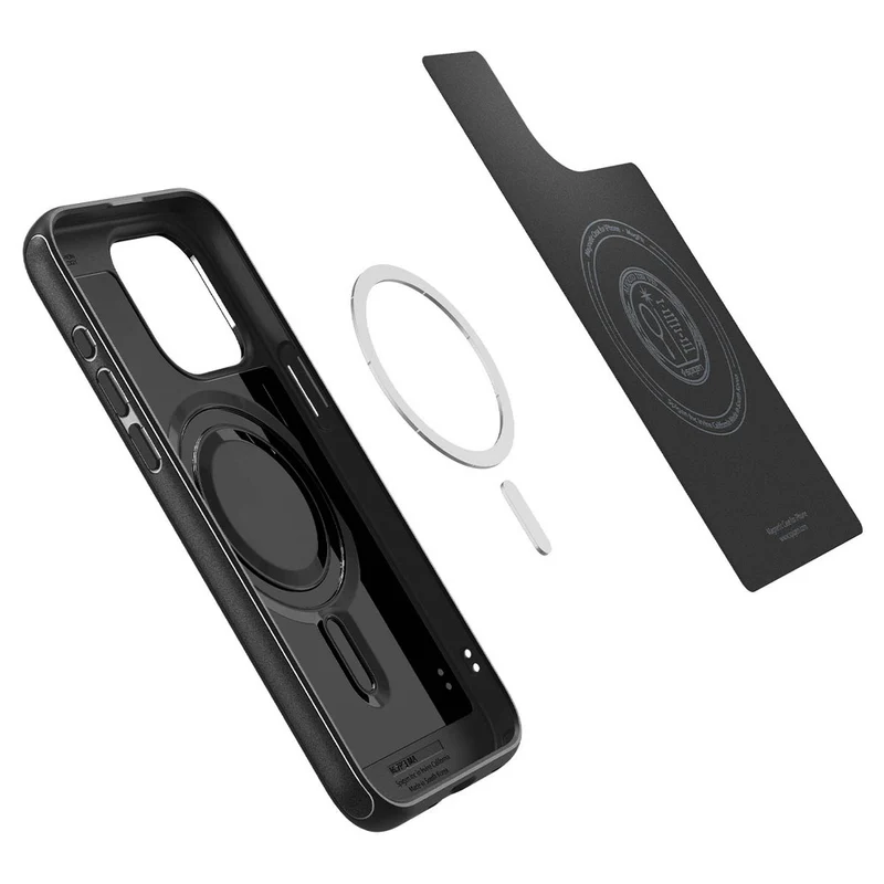 Spigen Apple iPhone 15 Pro Max Mag Armor (MagFit) Case - Black