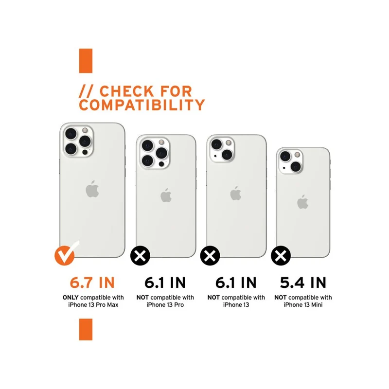 Urban Armour Gear Metropolis LT Case For iPhone 13 Pro Max (Black)