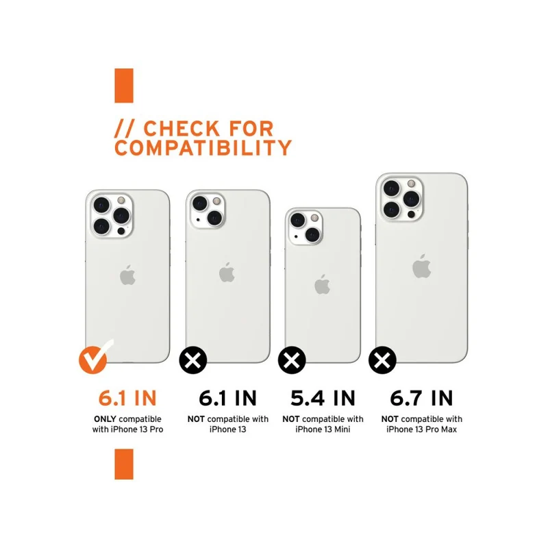 Urban Armour Gear Metropolis Phone Case For iPhone 13 Pro (Black)
