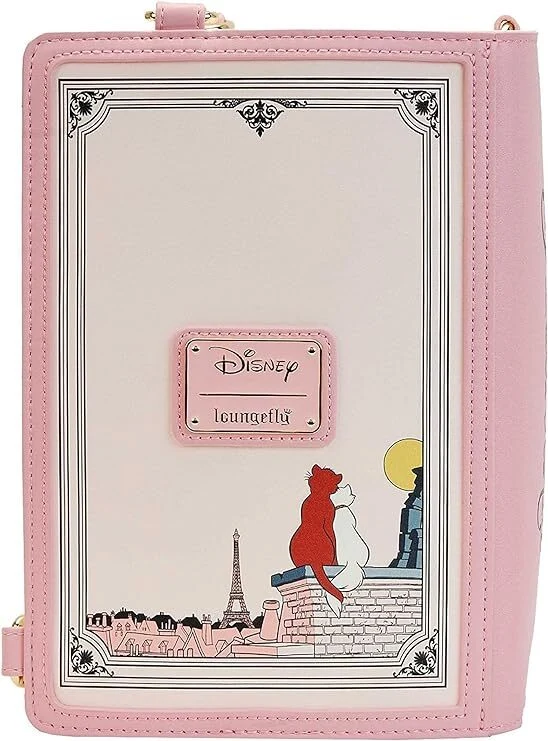 Loungefly Disney Aristocats - (1970) Book Convertible Crossbody Bag