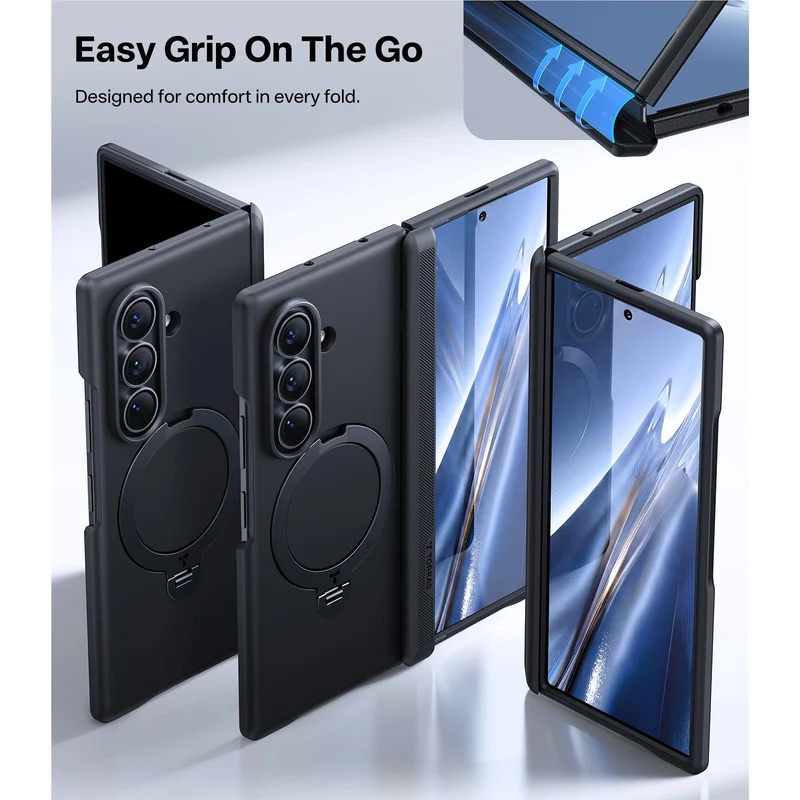 Torras OstandCase for Galaxy Z Fold8 Ultra (Black)