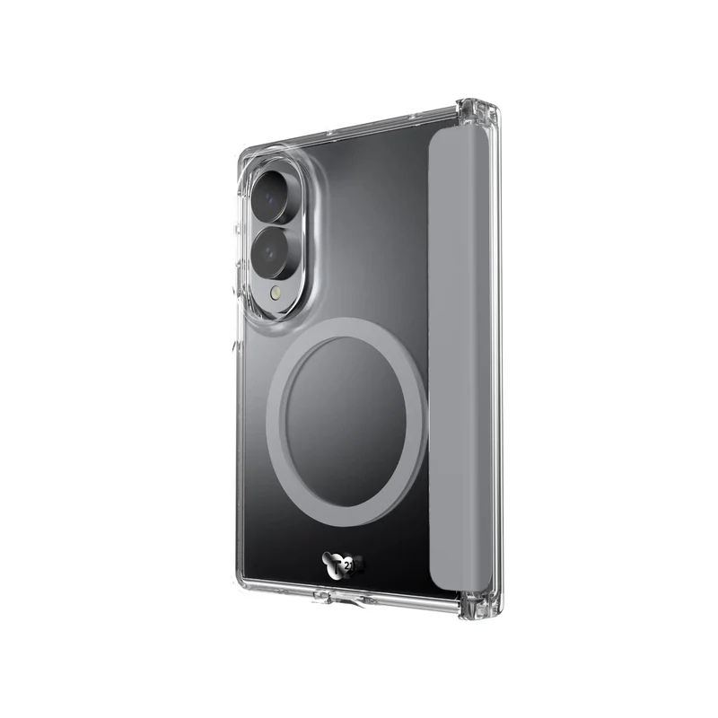 Tech21 EvoClear Case with Magnet for Galaxy Z Fold8 (Clear)